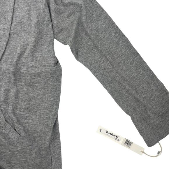 NWT Caslon Women's Open Cinch Waist Grey Wrap Size Large - Picture 9 of 10